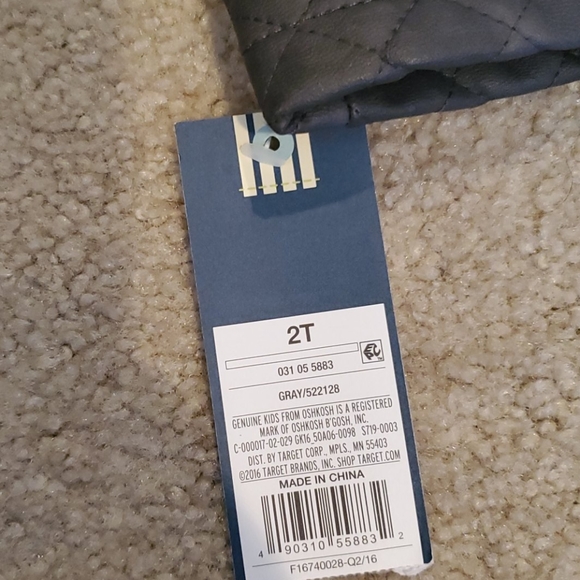 Toddler Faux Leather Jacket - Picture 4 of 4